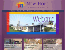 Tablet Screenshot of newhopemeadowview.com